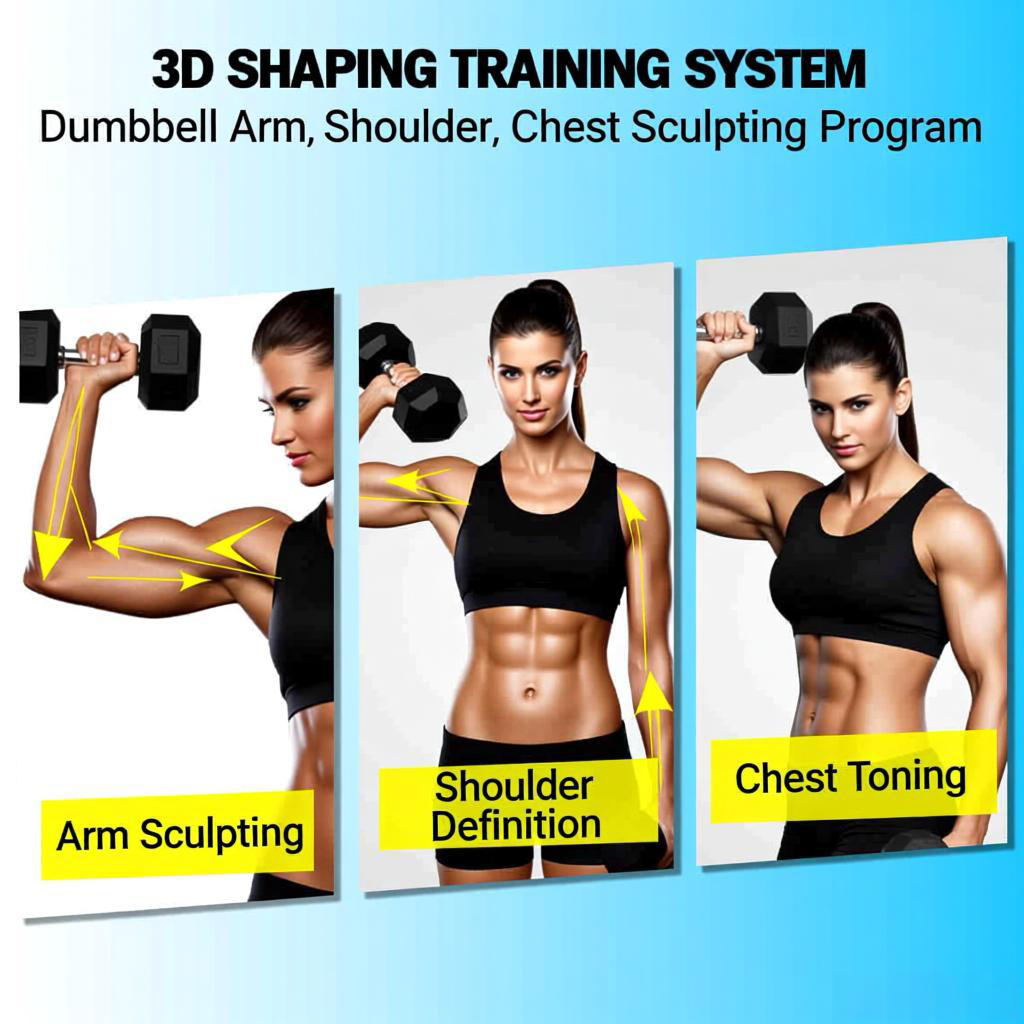 Dumbbell Three-Dimensional Shaping Training System: Arms·Shoulders·Chest Refinement Program